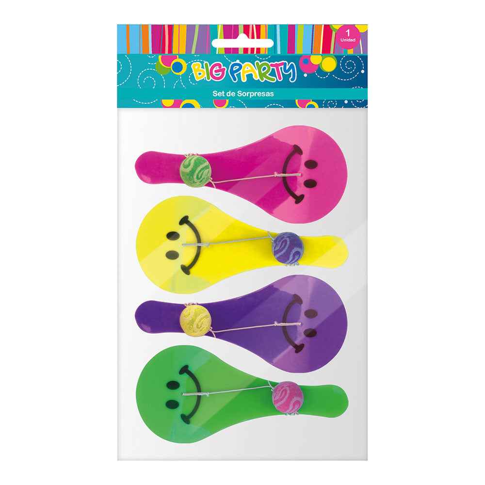 Set Sorpresa 4 Paletas En Bolsa Con Header | Big Party
